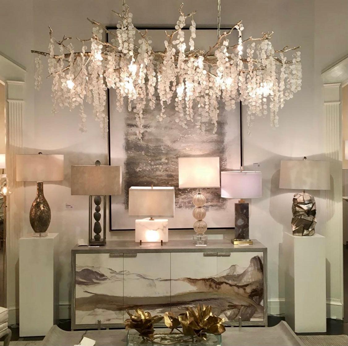 Shiro Noda Crystal Chandelier - Letslighting