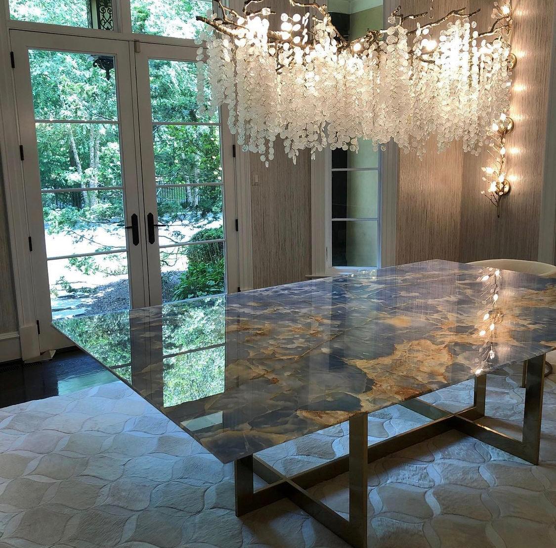 Shiro Noda Crystal Chandelier - Letslighting