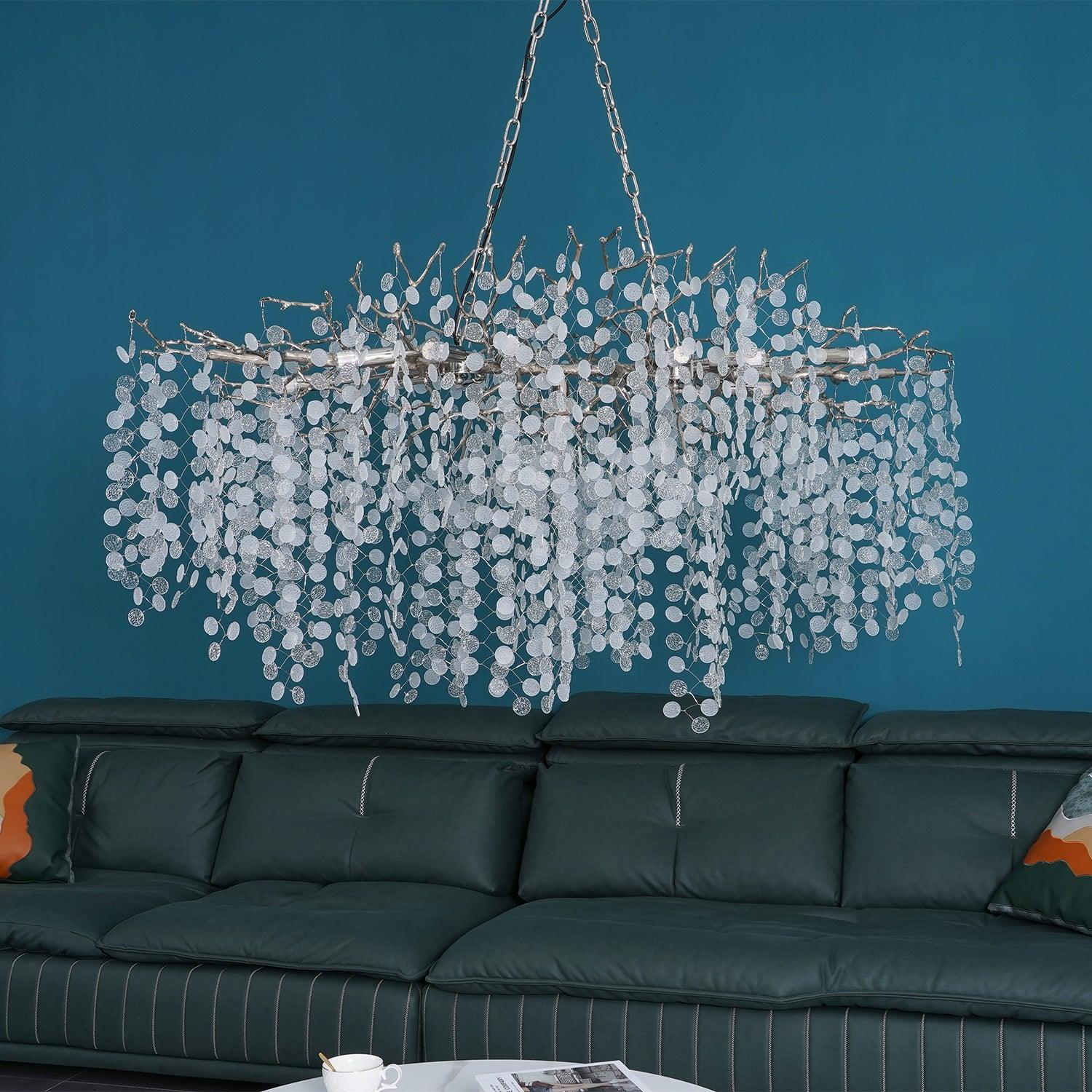 Shiro Noda Crystal Chandelier - Letslighting