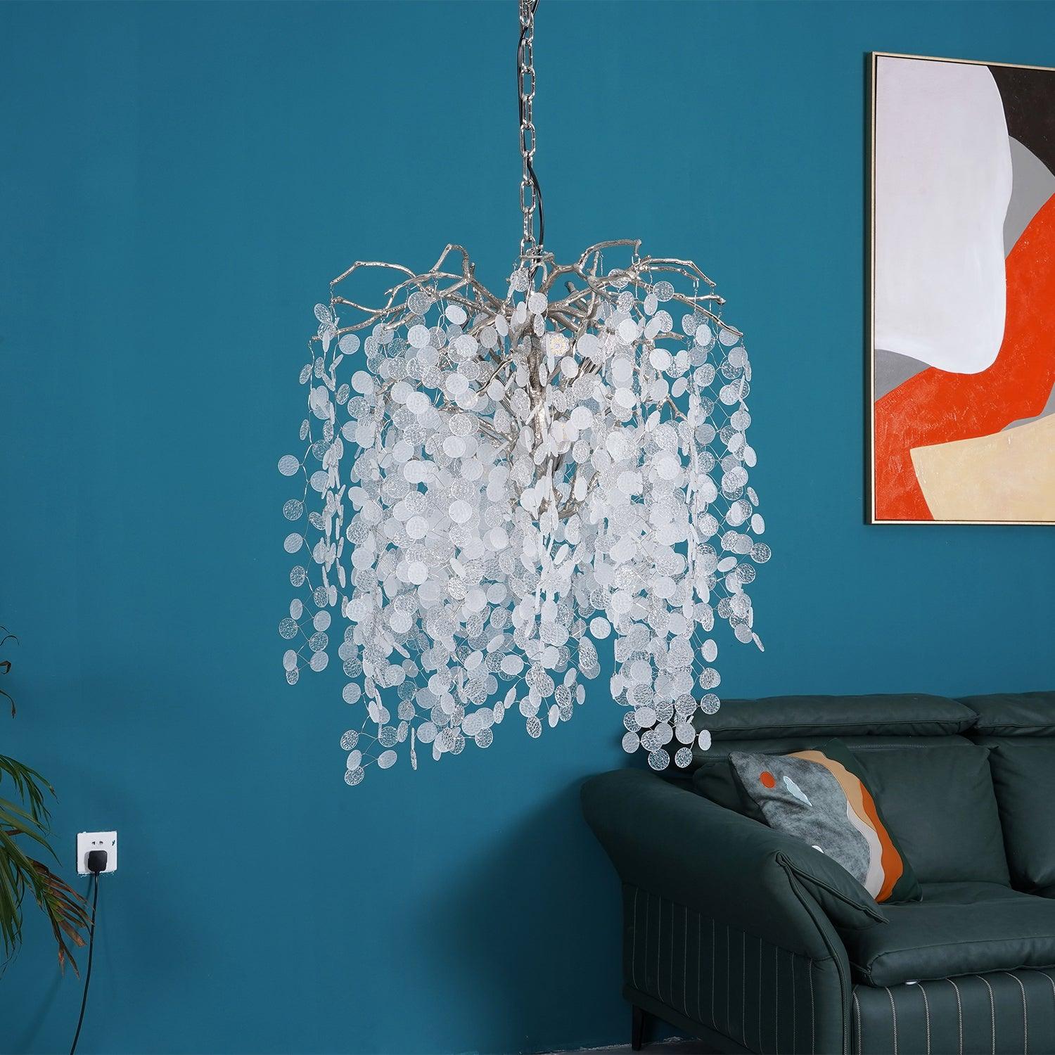 Shiro Noda Crystal Chandelier - Letslighting