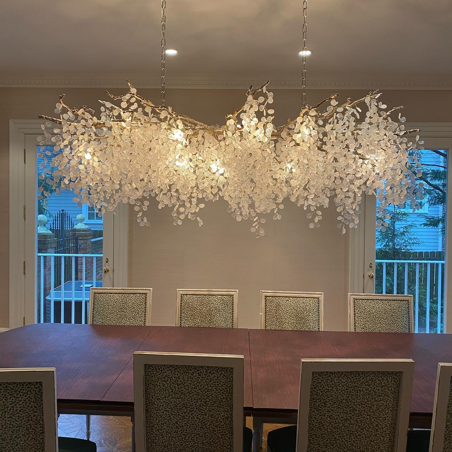 Shiro Noda Crystal Chandelier - Letslighting