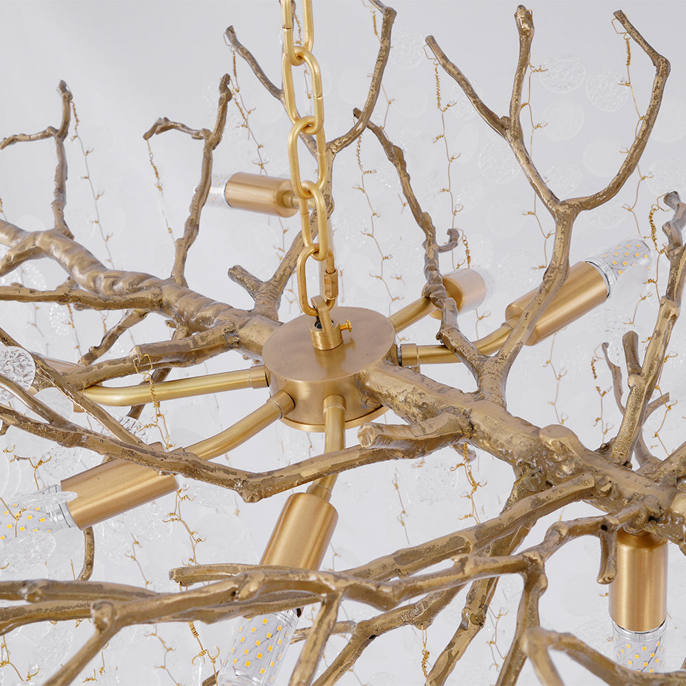 Shiro Noda Crystal Chandelier - Letslighting