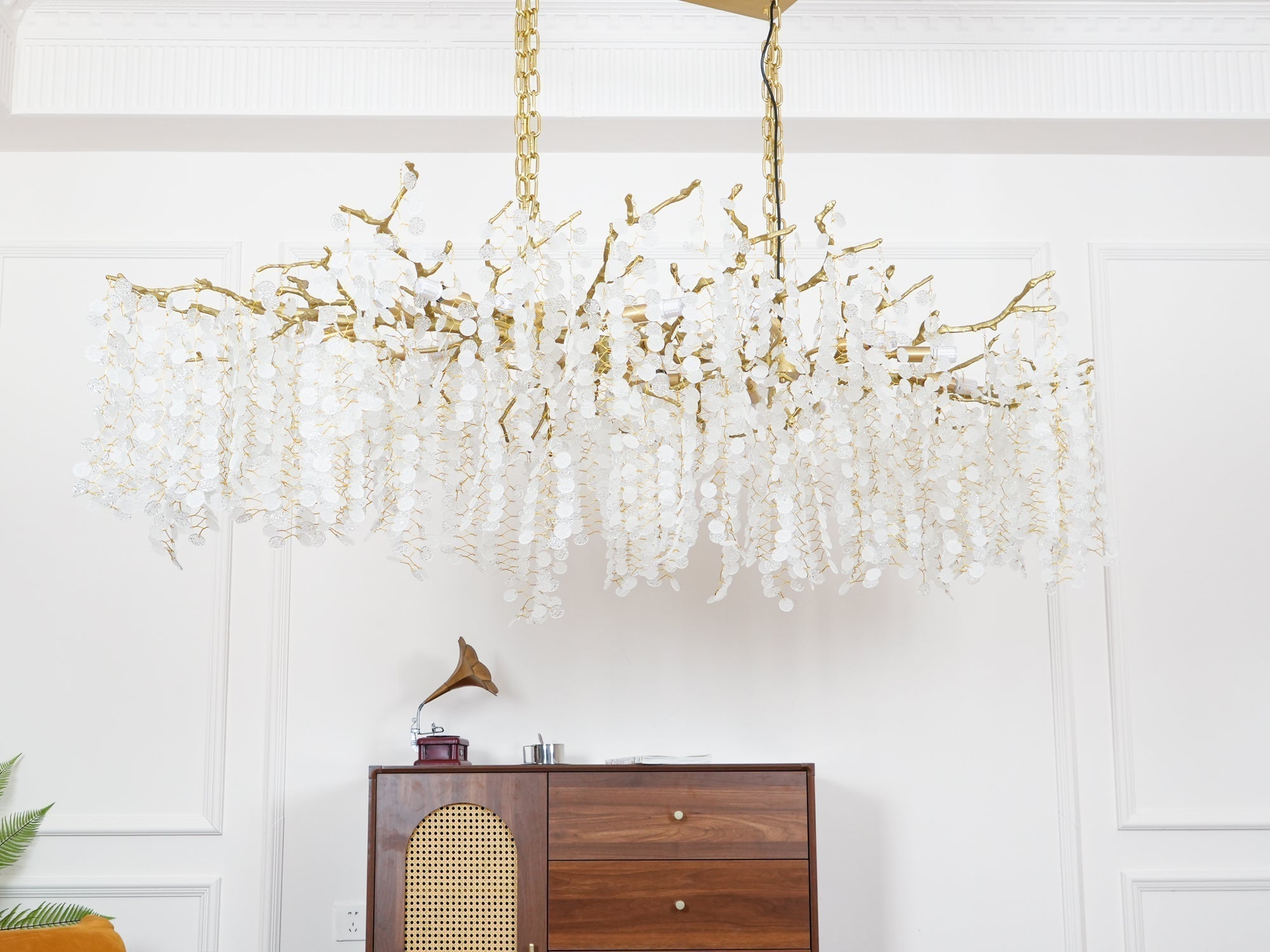 Shiro Noda Crystal Chandelier - Letslighting