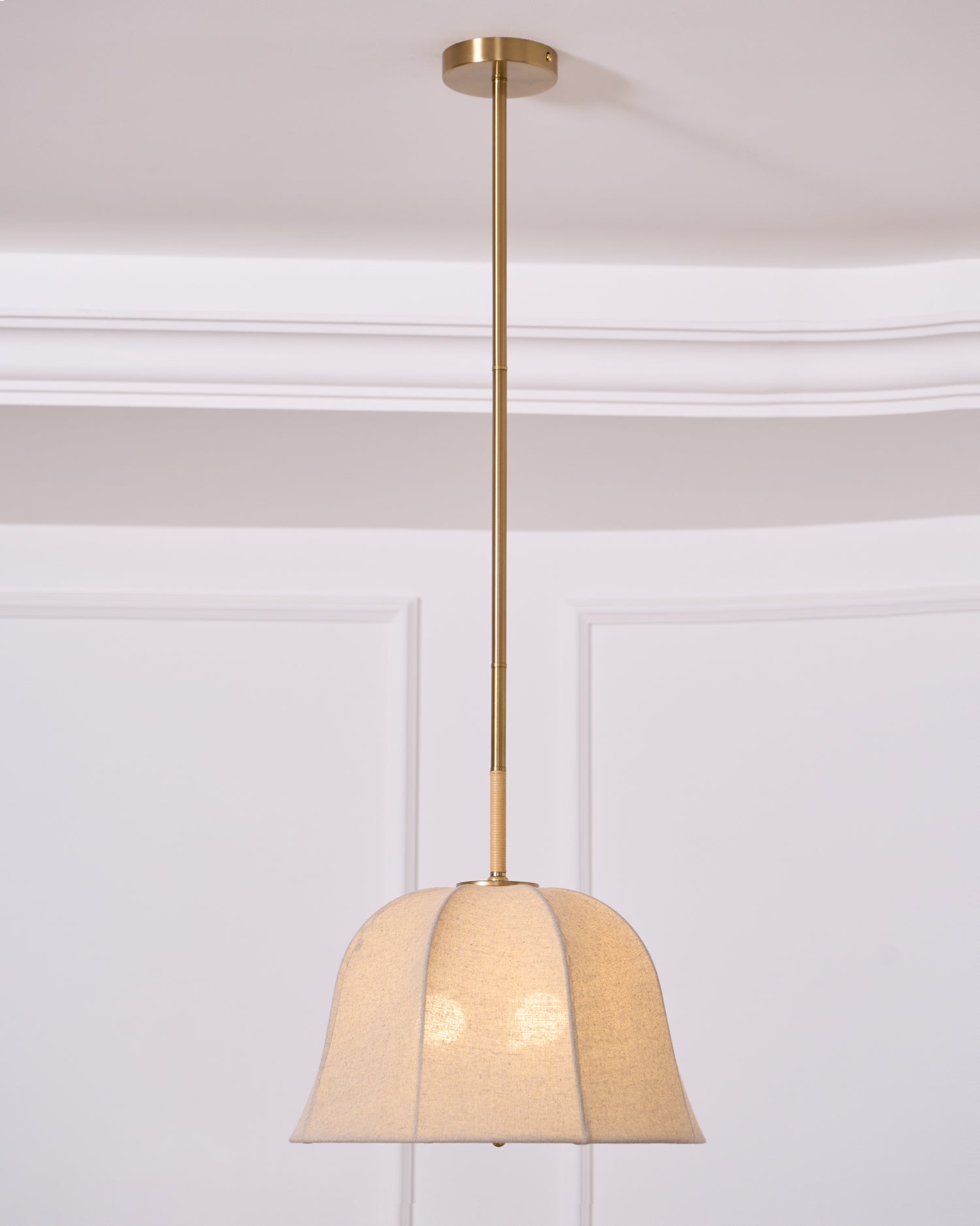 Sienna Linen Pendant Lamp - Letslighting