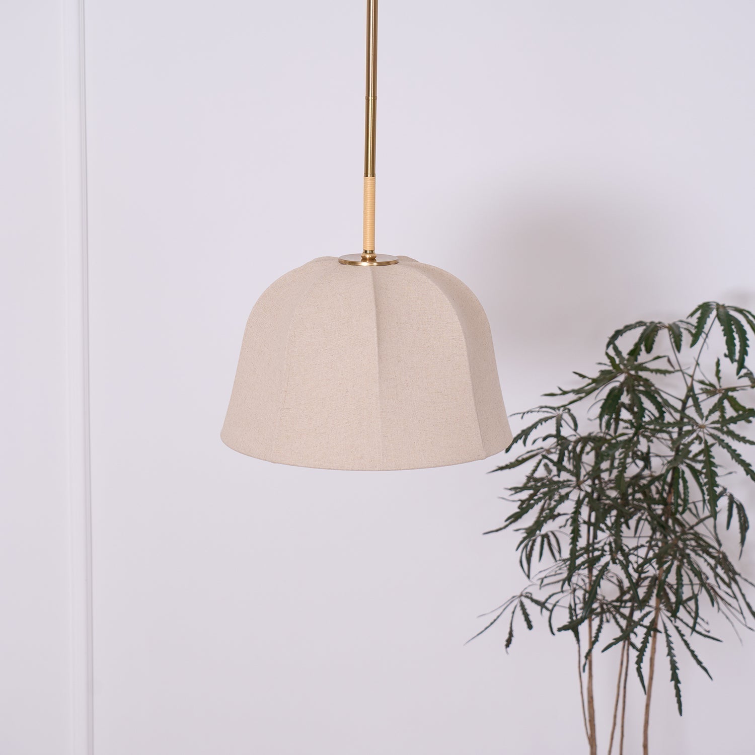 Sienna Linen Pendant Lamp - Letslighting