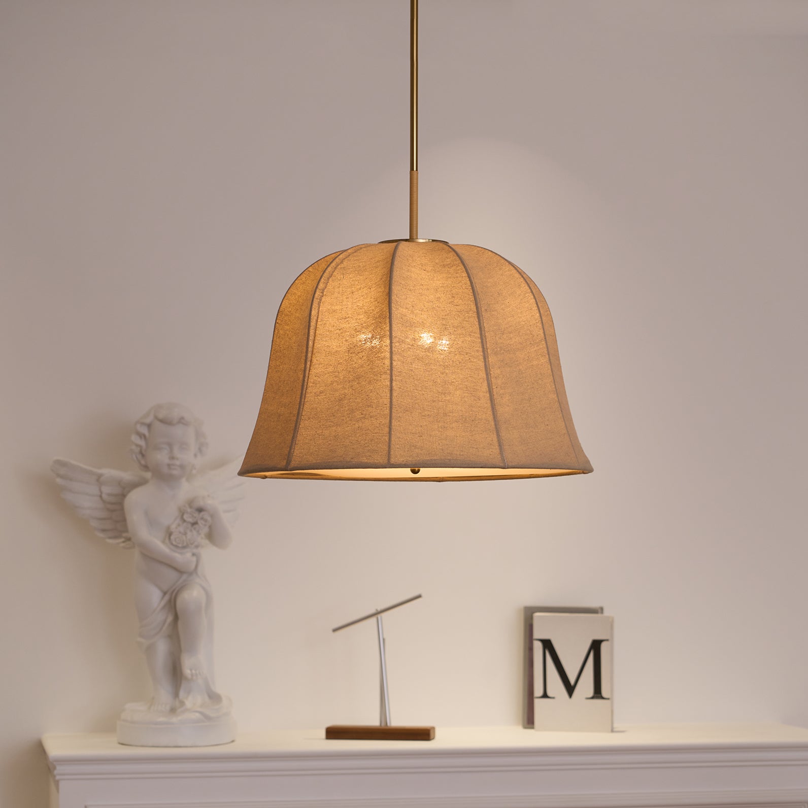 Sienna Linen Pendant Lamp - Letslighting