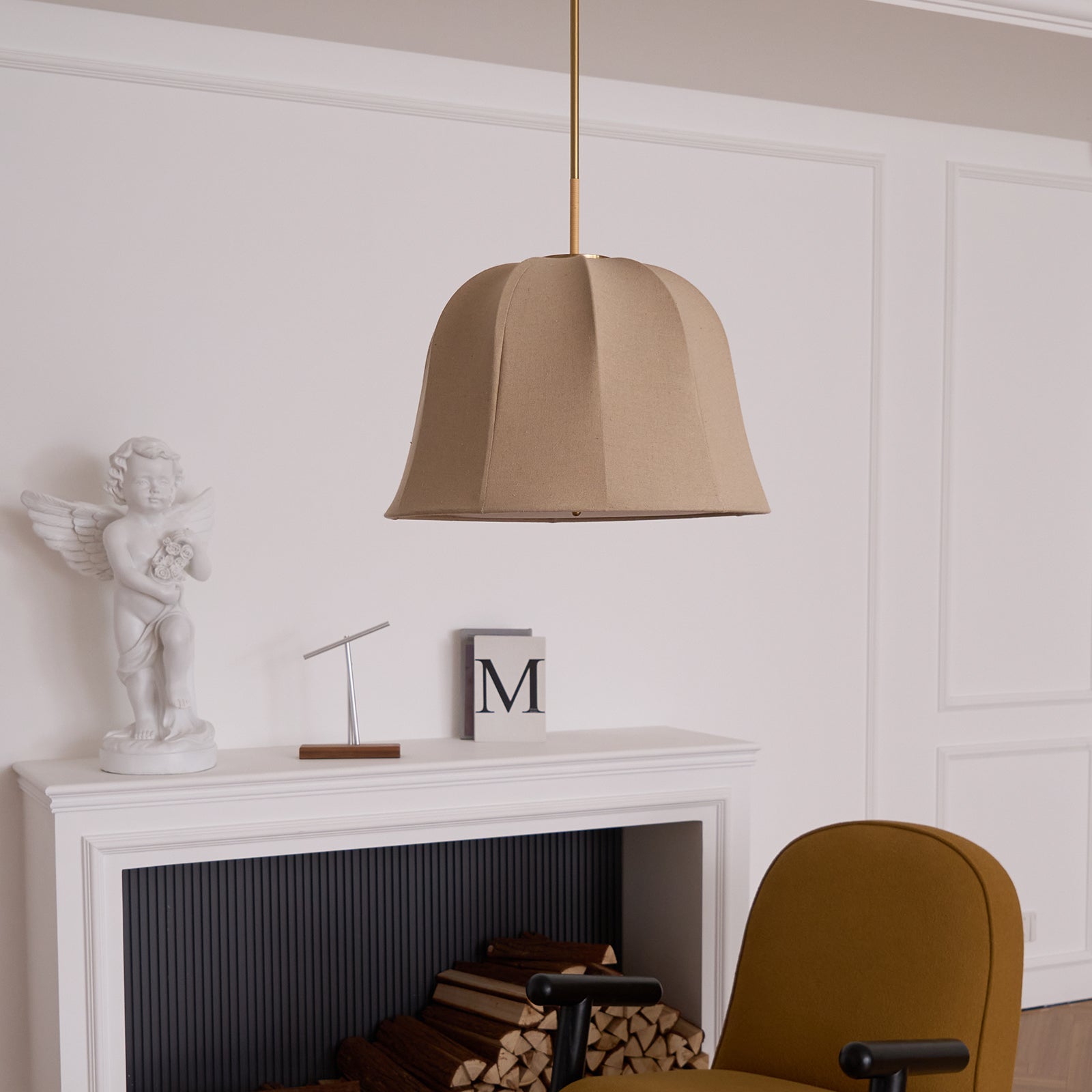 Sienna Linen Pendant Lamp - Letslighting