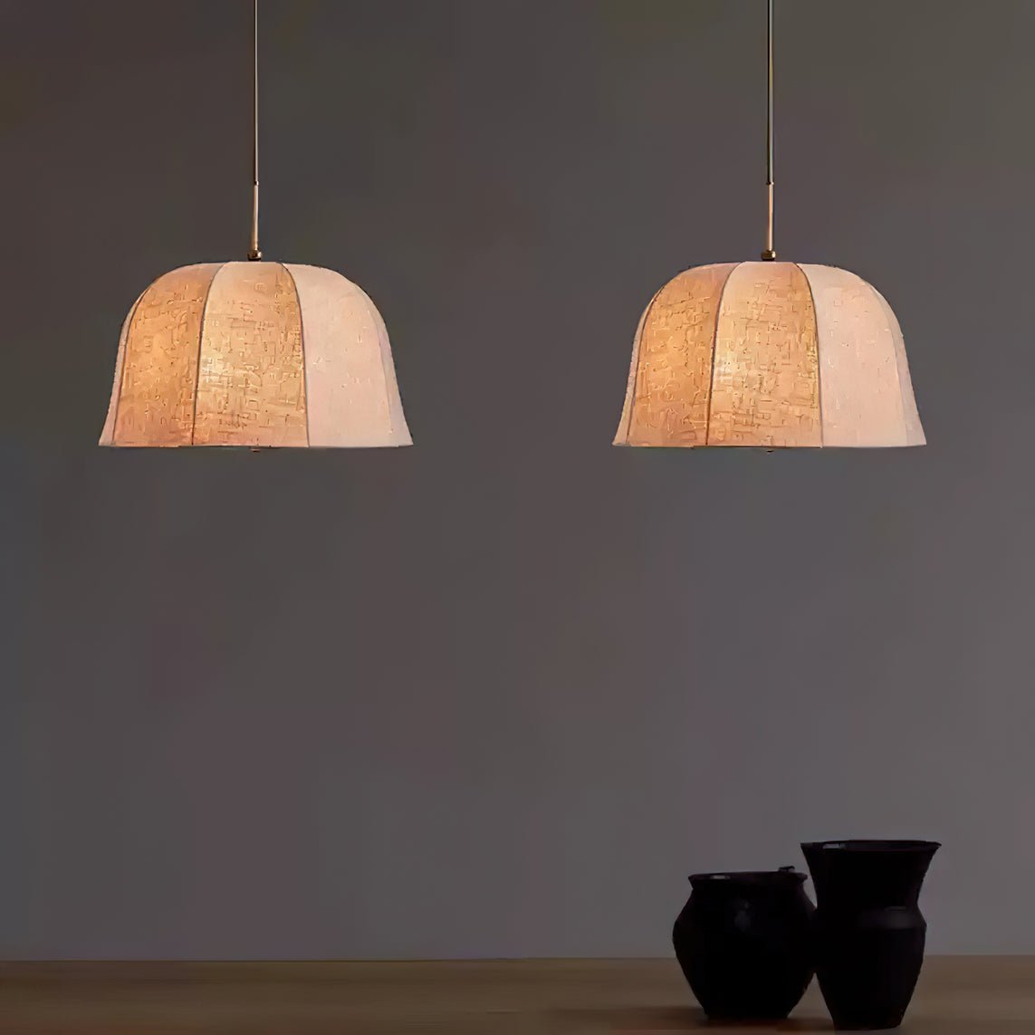 Sienna Linen Pendant Lamp - Letslighting