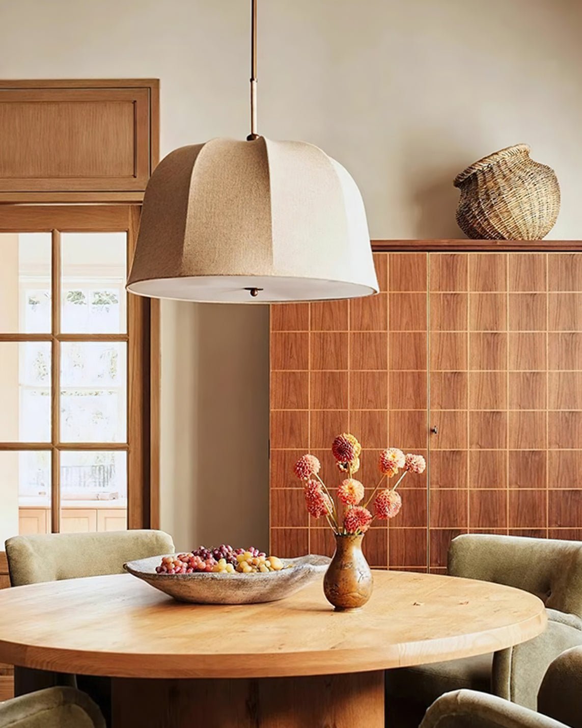 Sienna Linen Pendant Lamp - Letslighting