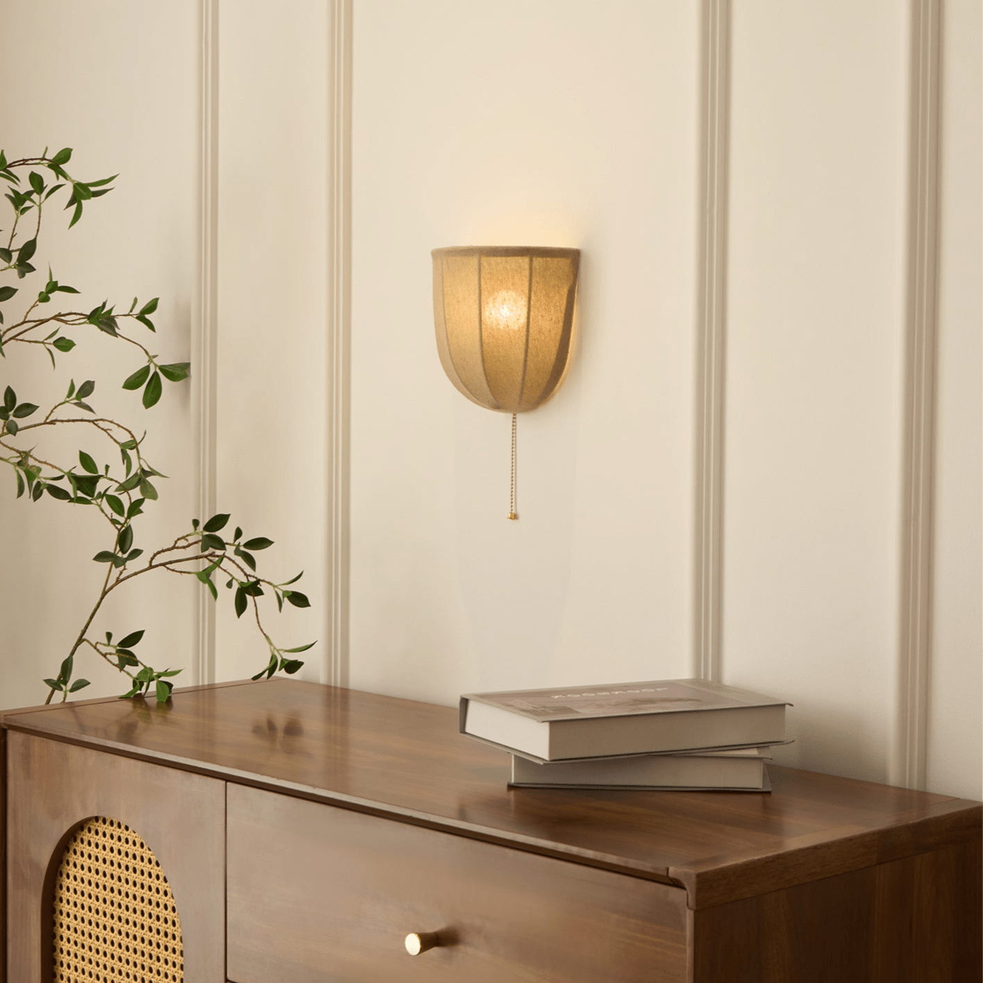 Sienna Linen Wall Sconce - Letslighting