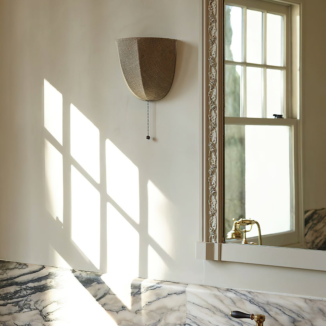 Sienna Linen Wall Sconce - Letslighting
