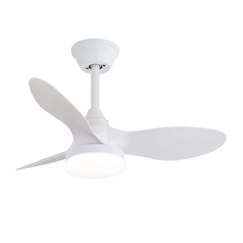 Ventilador de Techo Arden Minimalista de Madera Negra con Luz