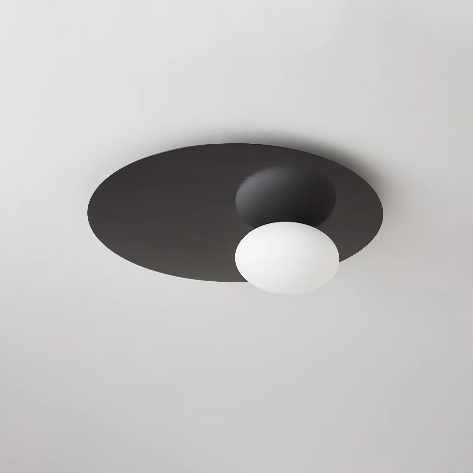Arisha Minimalista LED Lámpara de Techo Metal Salón
