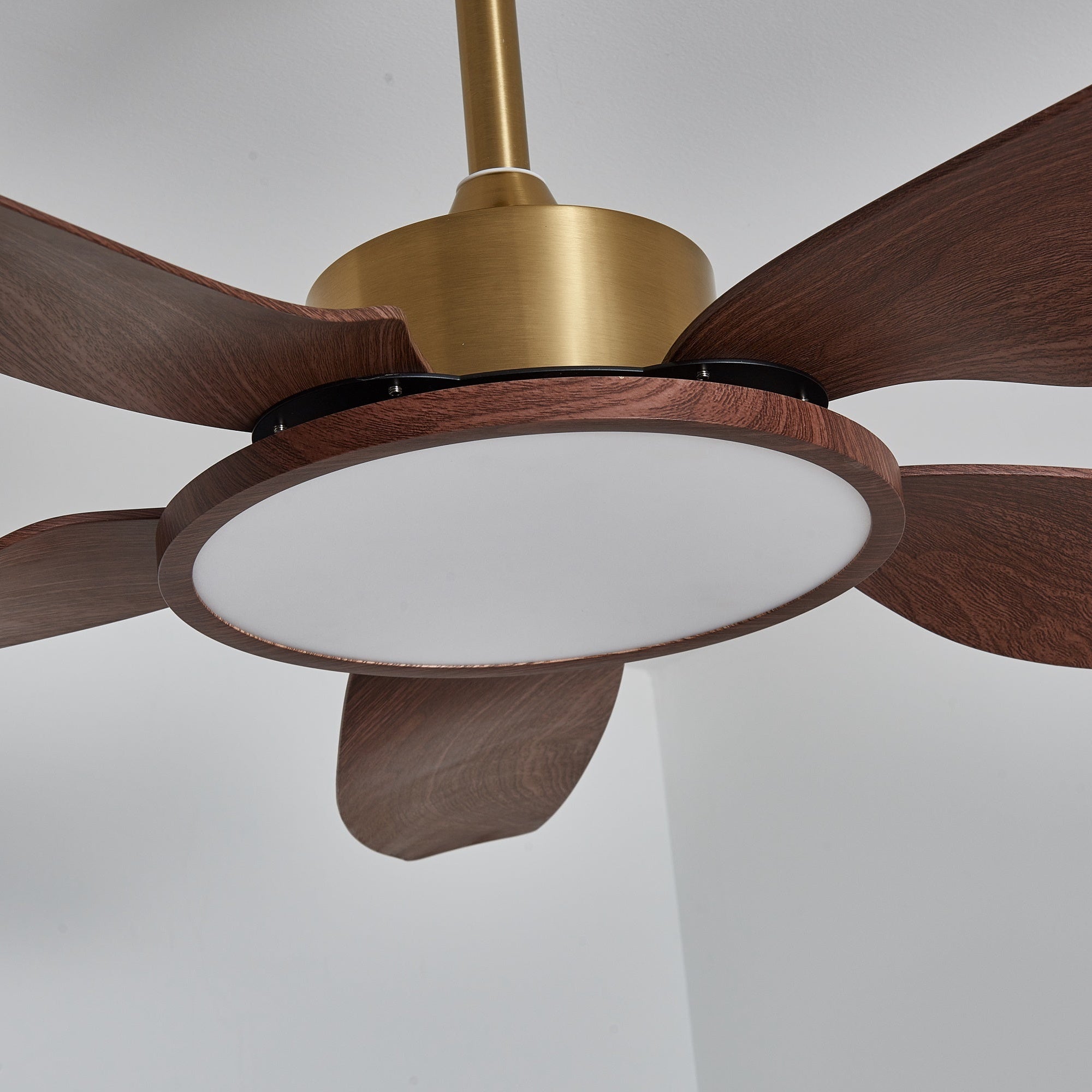 Ventilador con luz Aurelia con mando a distancia.