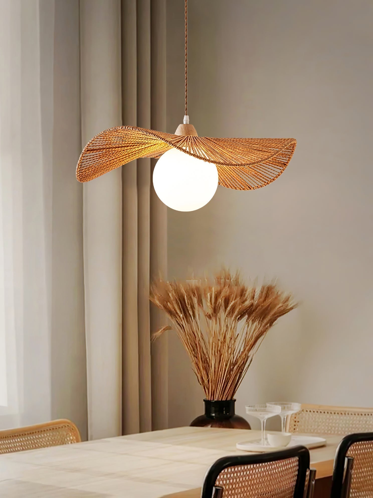 Sirocco Woven Pendant Lamp - Letslighting