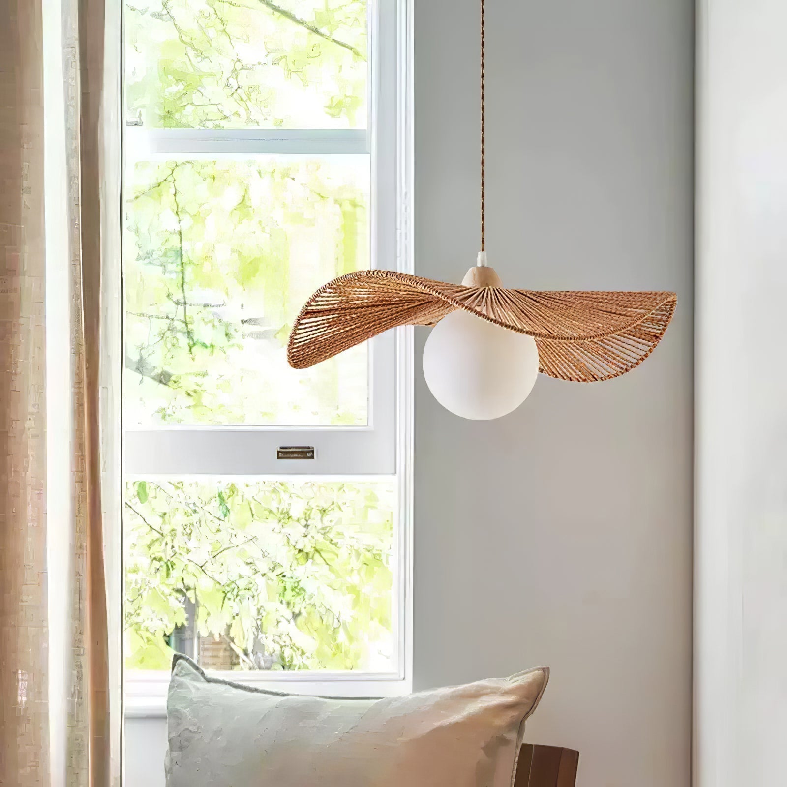 Sirocco Woven Pendant Lamp - Letslighting
