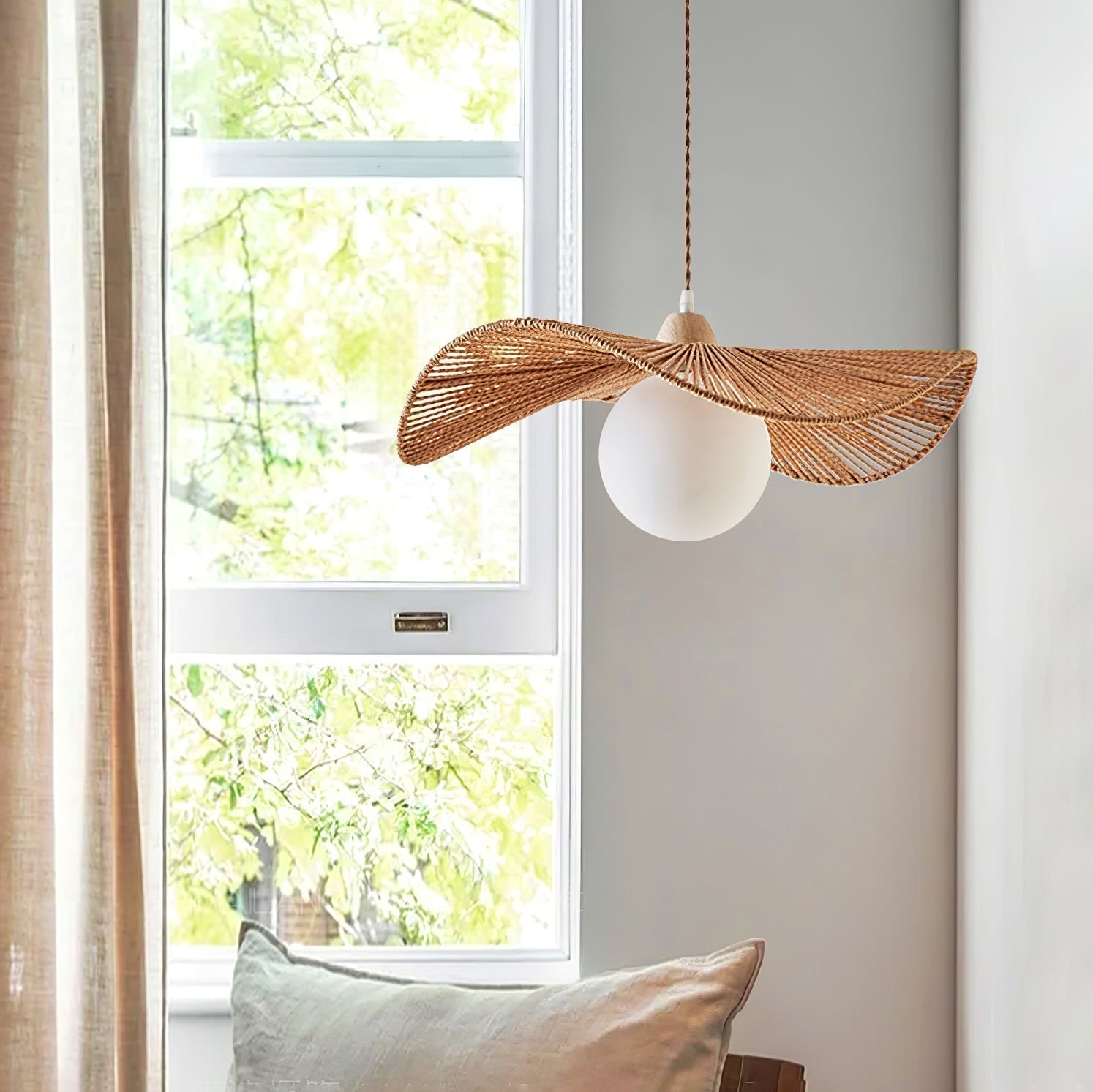 Sirocco Woven Pendant Lamp - Letslighting