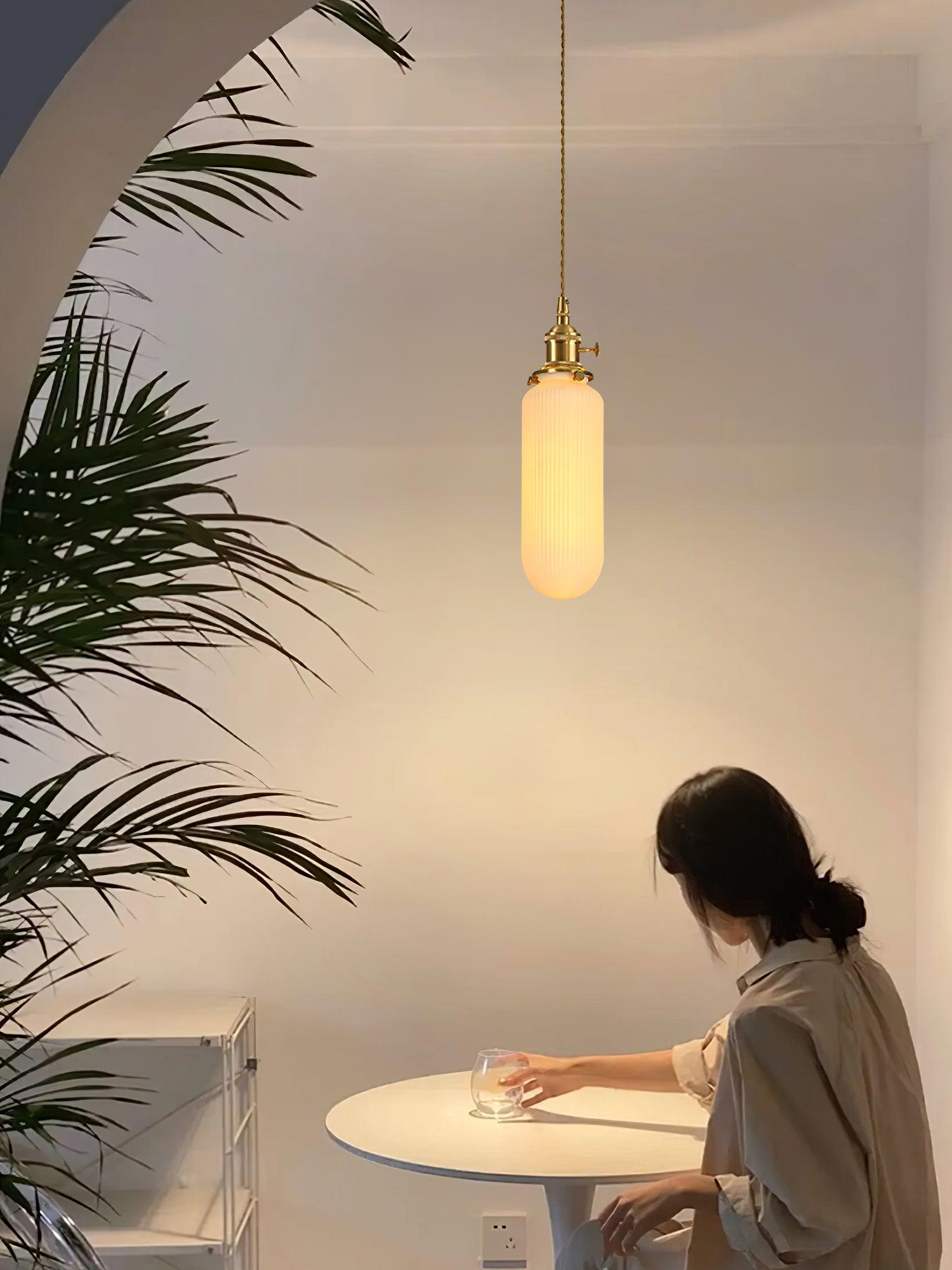 Liora Vintage Ceramic Pendant Light - Letslighting