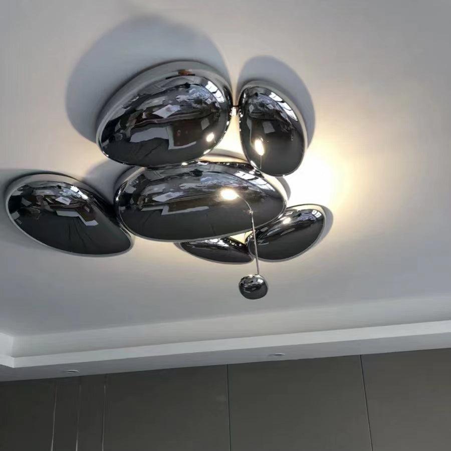Valentina Lámpara de Techo Contemporánea Skydro en Gris Ahumado