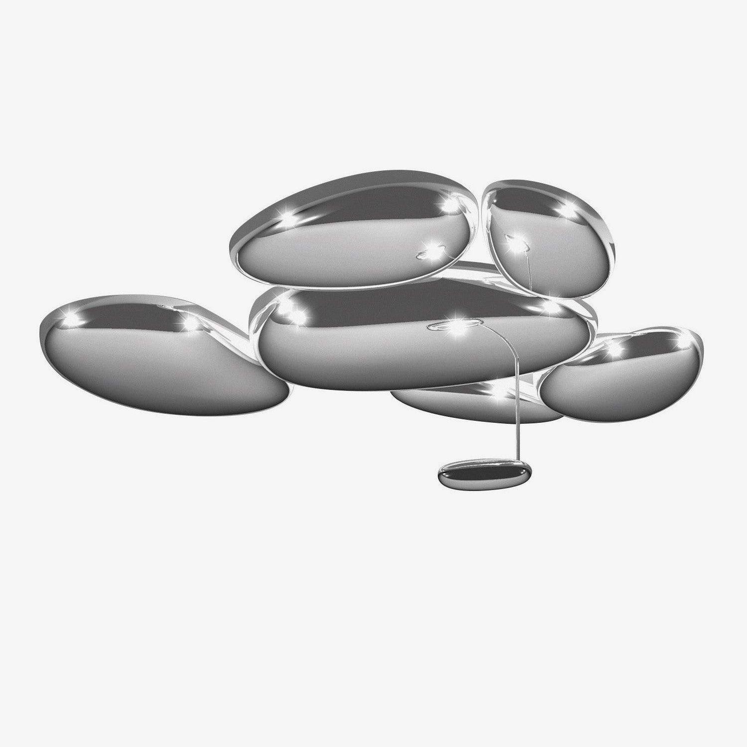 Valentina Lámpara de Techo Contemporánea Skydro en Gris Ahumado
