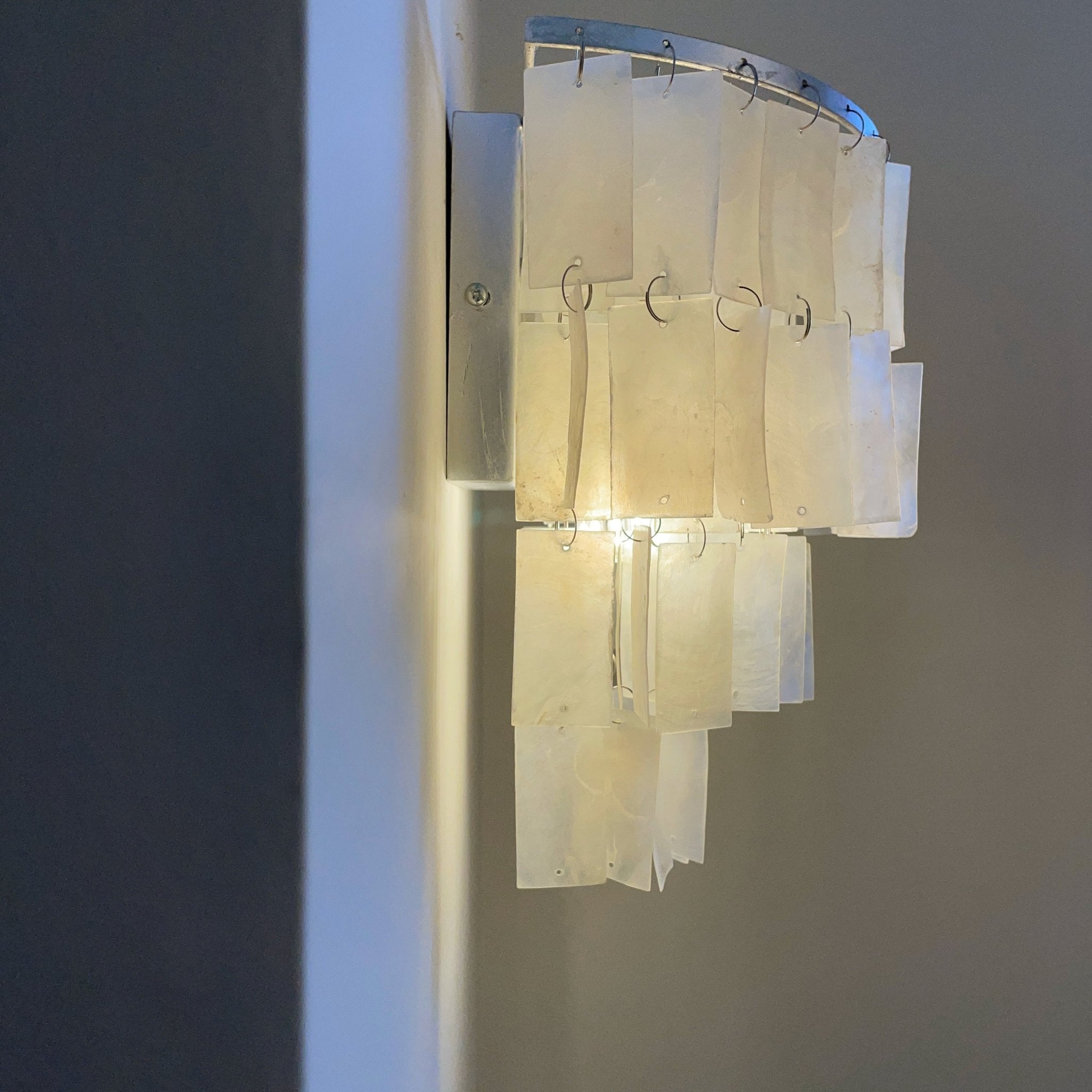 Skye Shell Tiered Wall Lamp - Letslighting