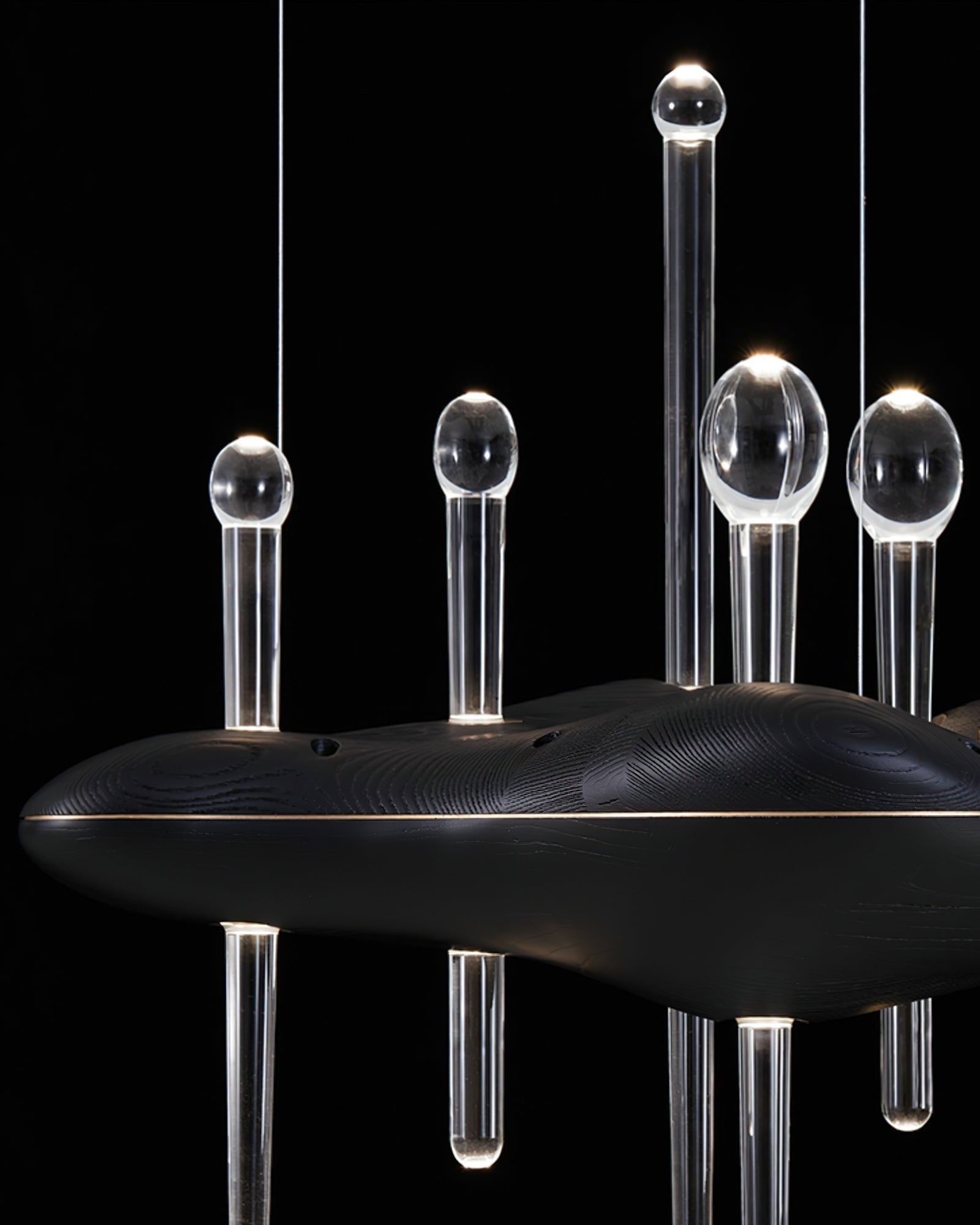 Umare Whimsical Oak Glass Pendant Light - Letslighting