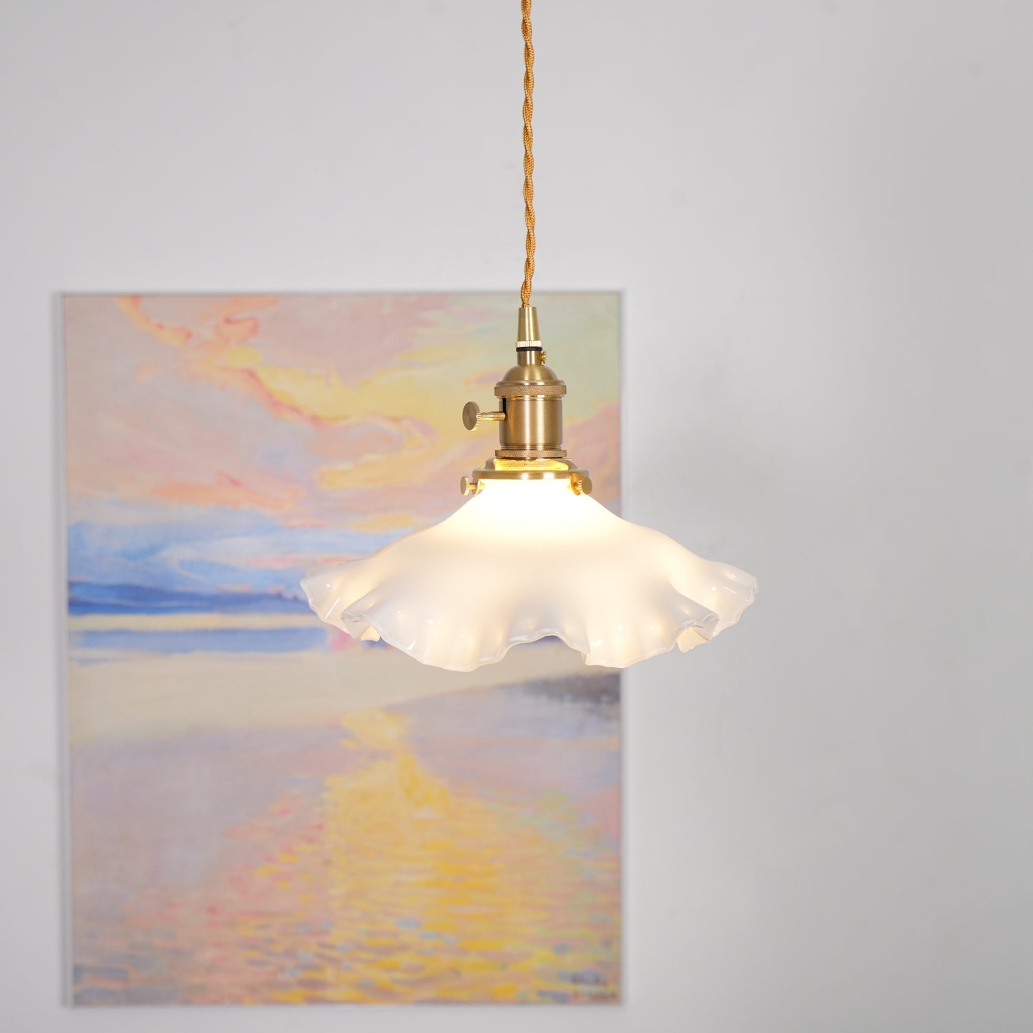 Small Floral Pendant Lamp - Letslighting