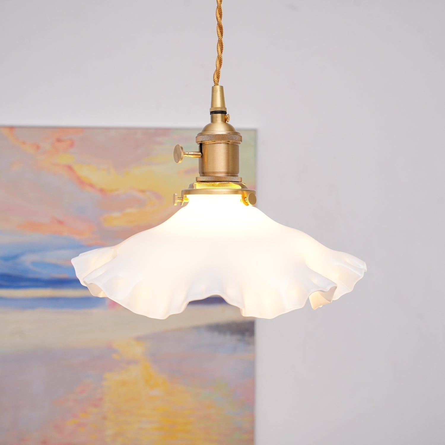 Small Floral Pendant Lamp - Letslighting