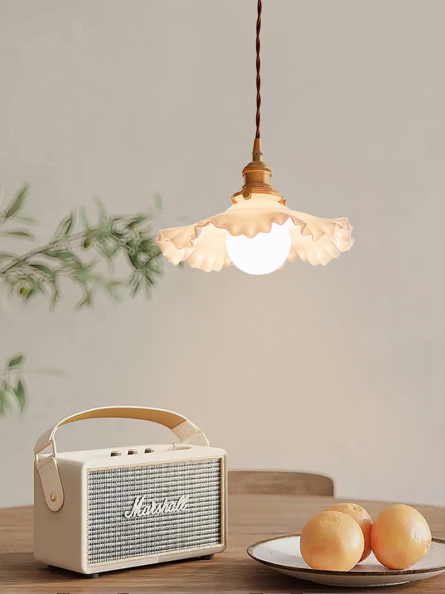 Small Floral Pendant Lamp - Letslighting