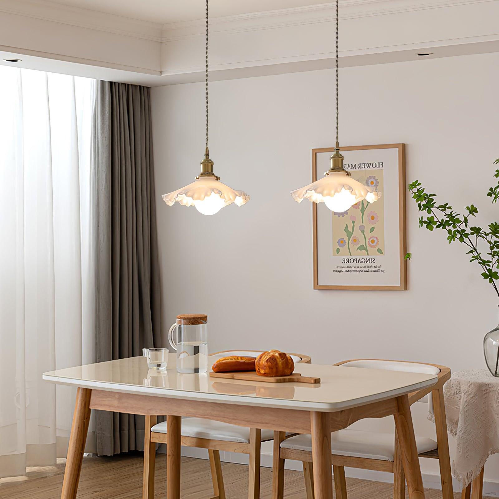 Small Floral Pendant Lamp - Letslighting