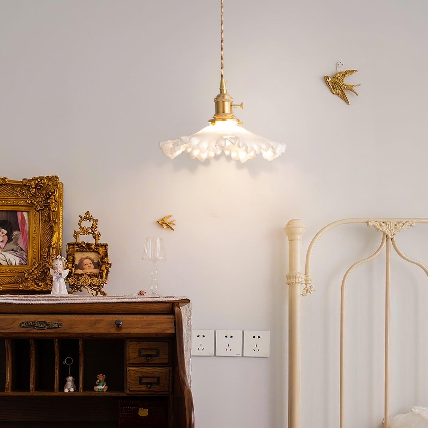 Small Floral Pendant Lamp - Letslighting