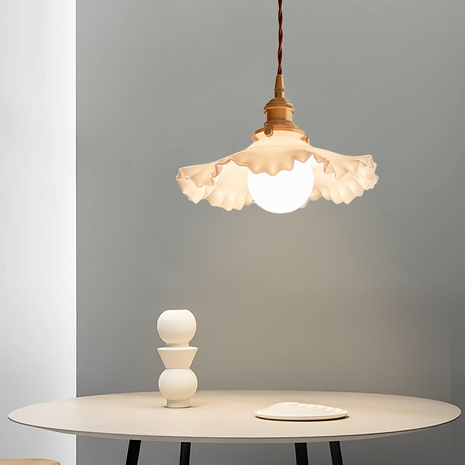 Small Floral Pendant Lamp - Letslighting