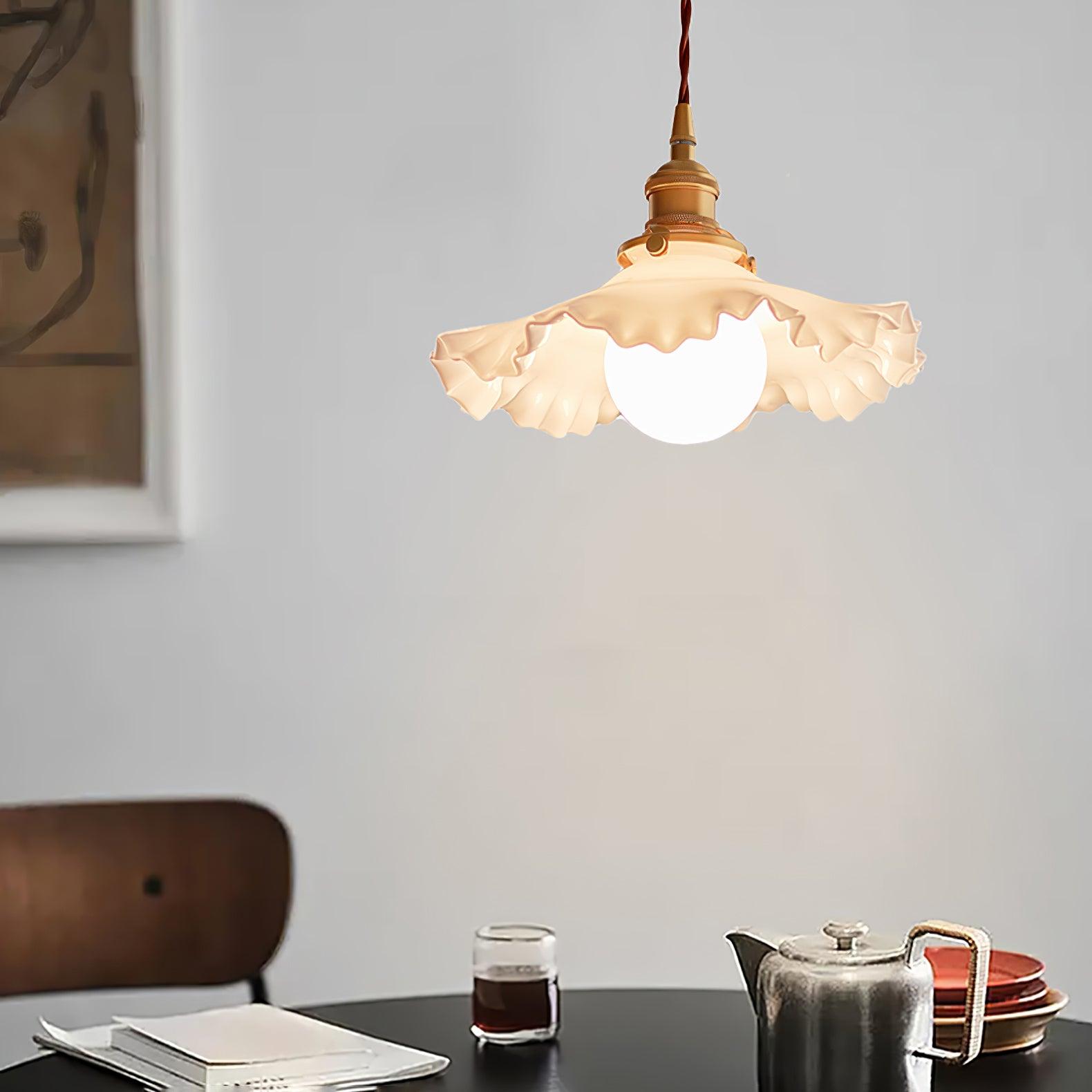 Small Floral Pendant Lamp - Letslighting