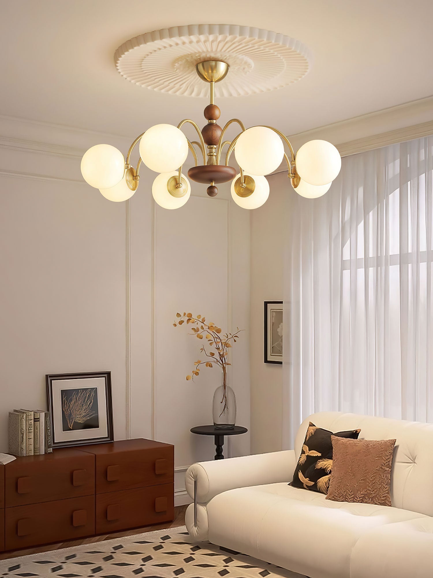Naomi Luxury Metal Chandelier - Letslighting