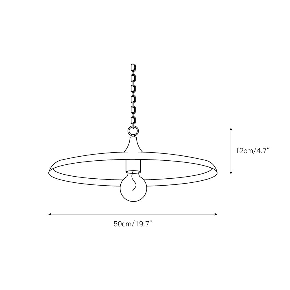 Vianel Vintage Metal Pendant Light - Letslighting