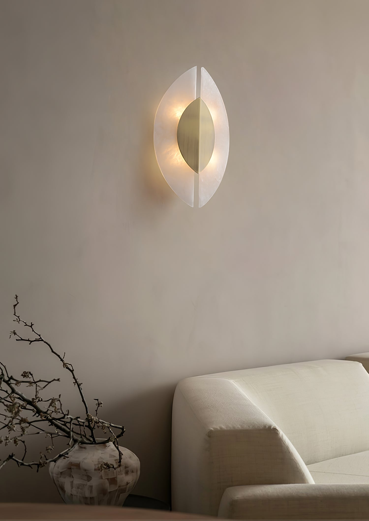 Orla Alabaster Wall Light - Letslighting