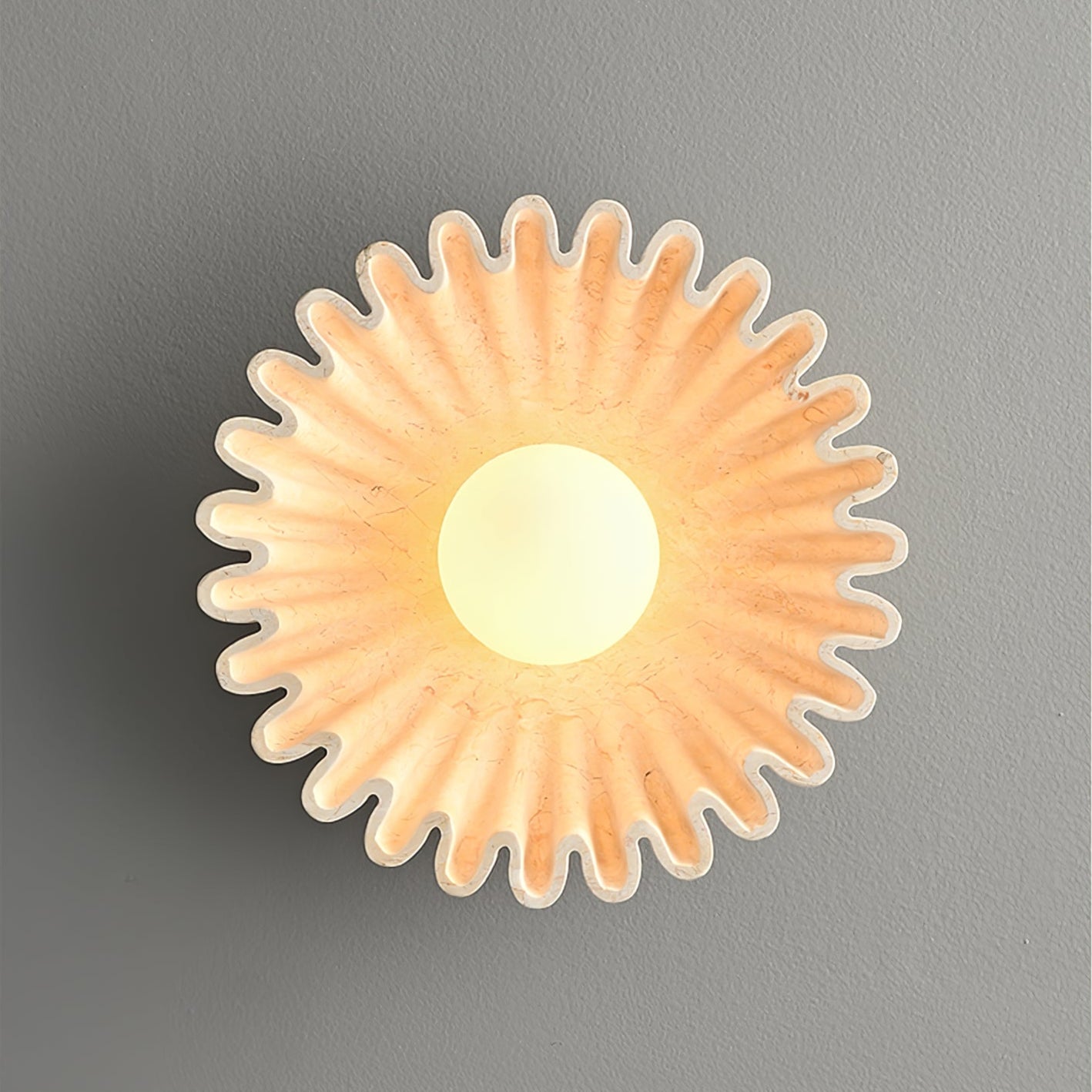 Sunray Rustic Glass Wall Lamp - Letslighting