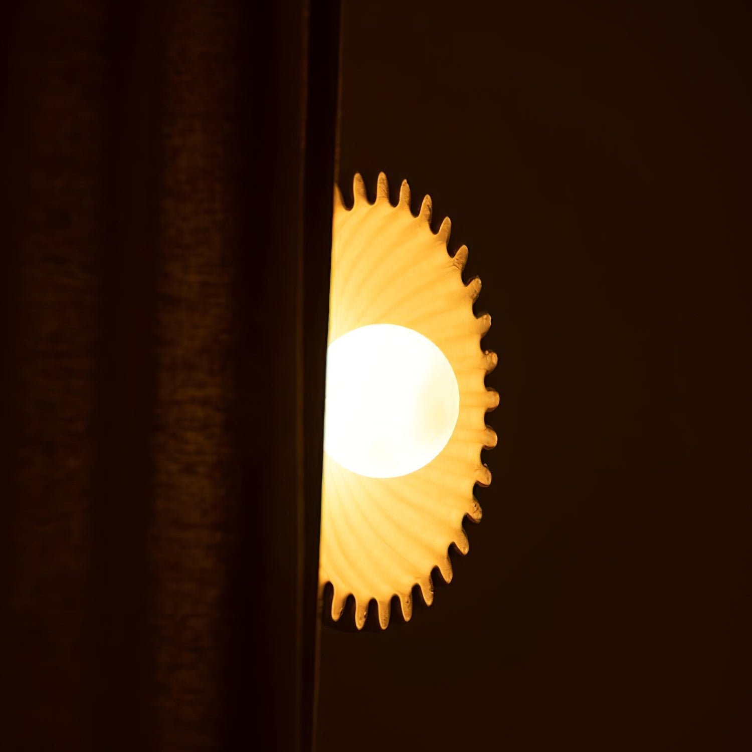 Sunray Rustic Glass Wall Lamp - Letslighting