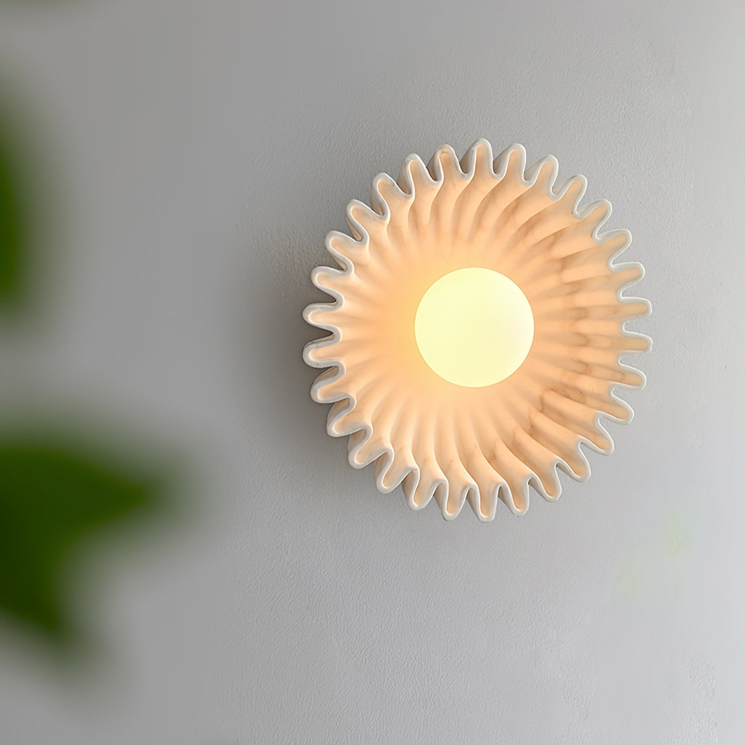 Sunray Rustic Glass Wall Lamp - Letslighting