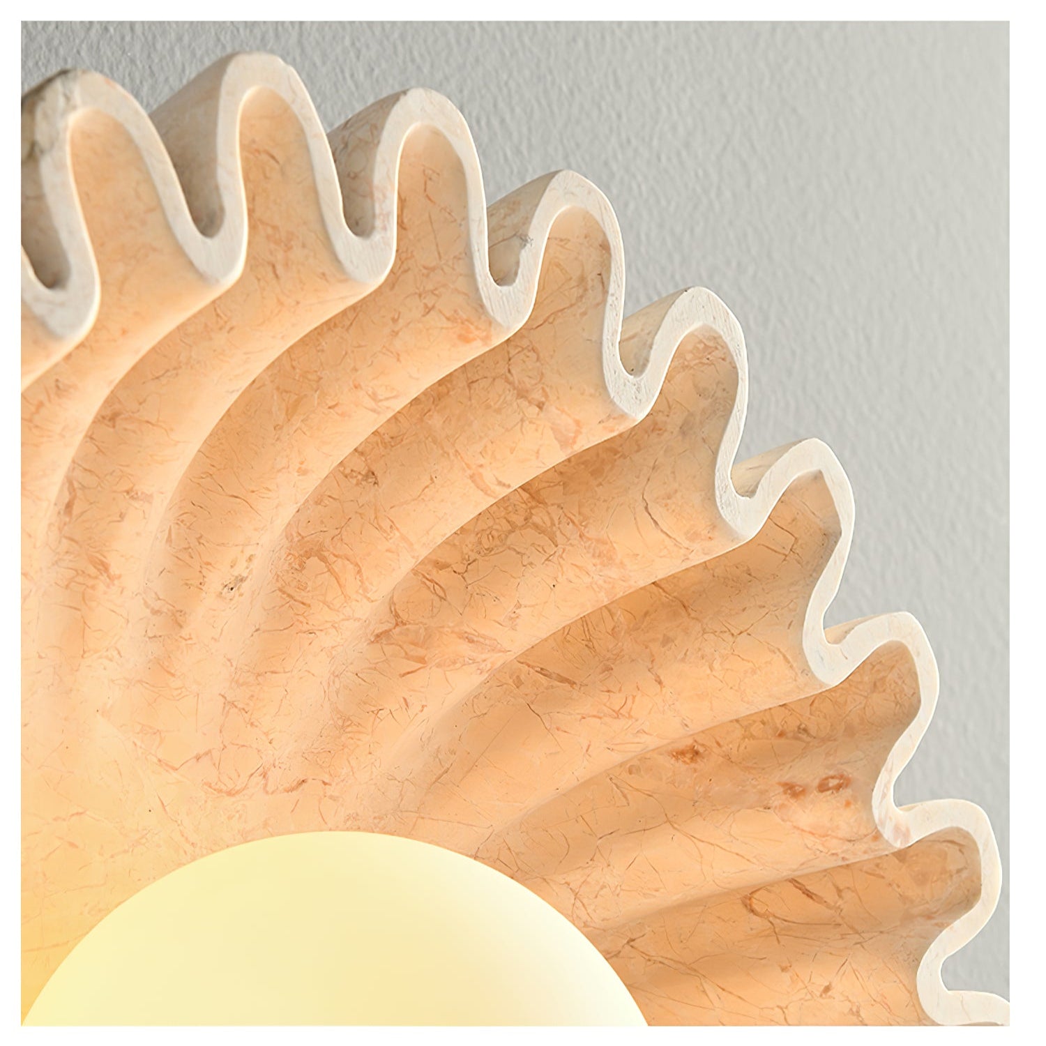 Sunray Rustic Glass Wall Lamp - Letslighting