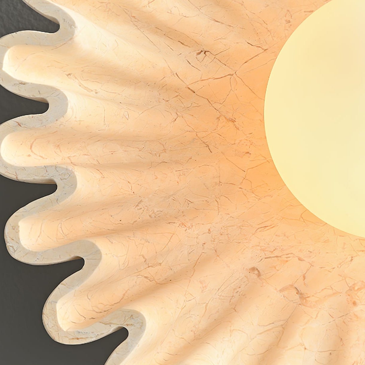 Sunray Rustic Glass Wall Lamp - Letslighting