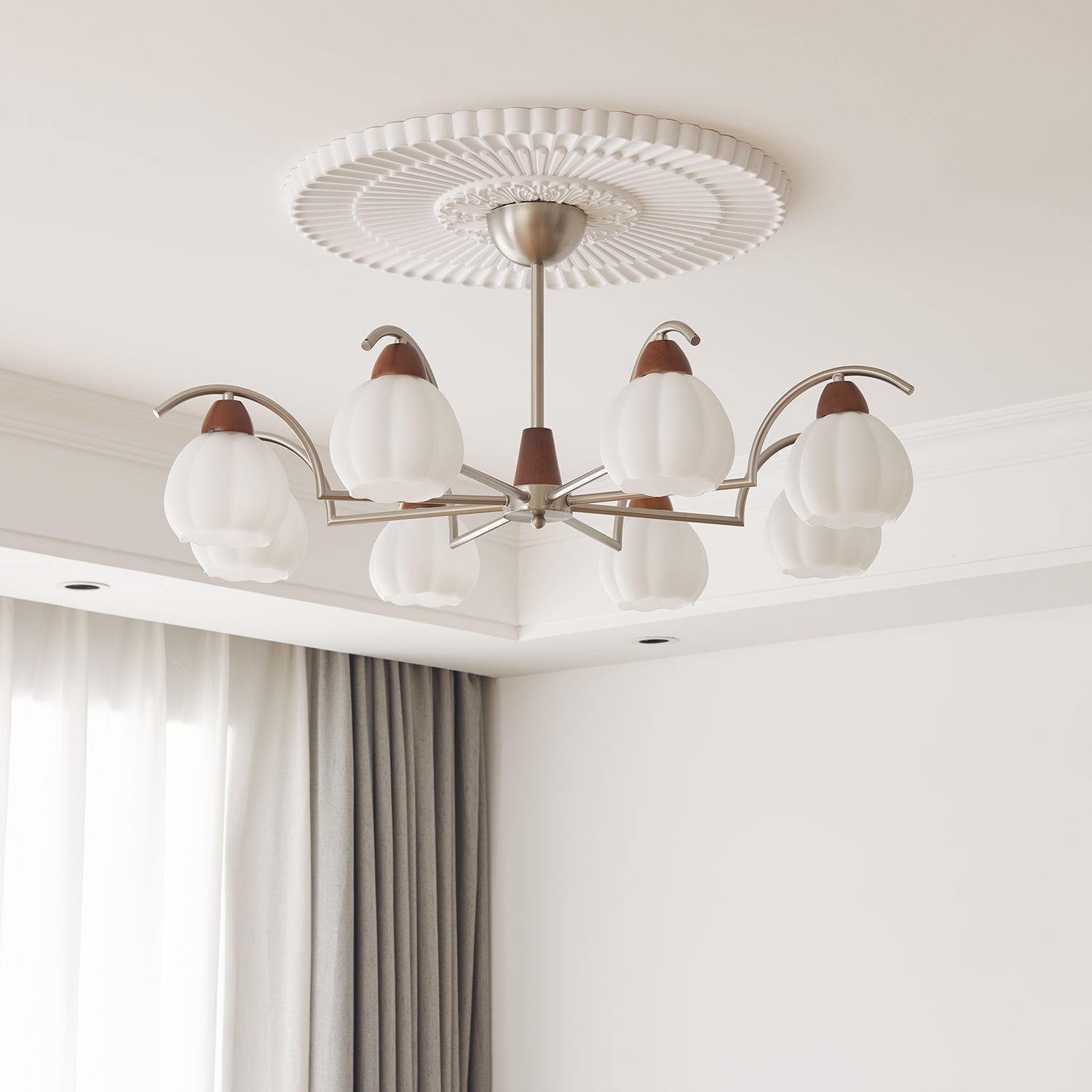 Soluna Bloom Chandelier - Letslighting