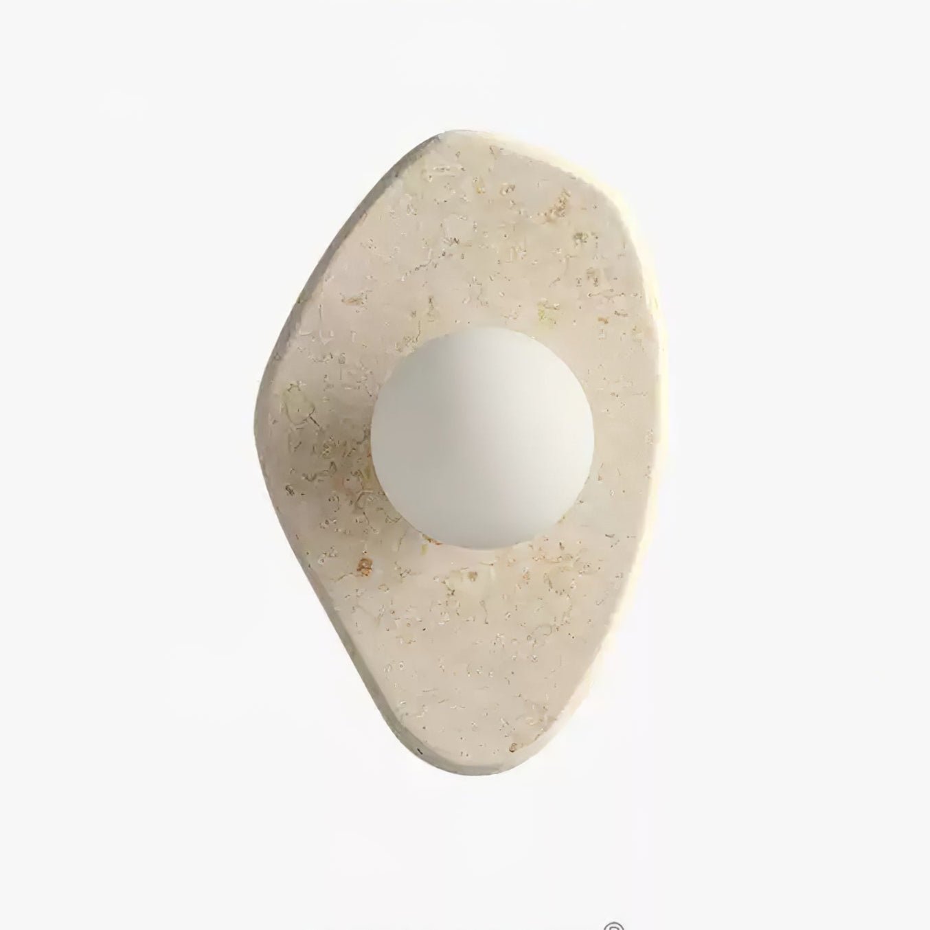 Pebble Rustic Marble Wall Light - Letslighting