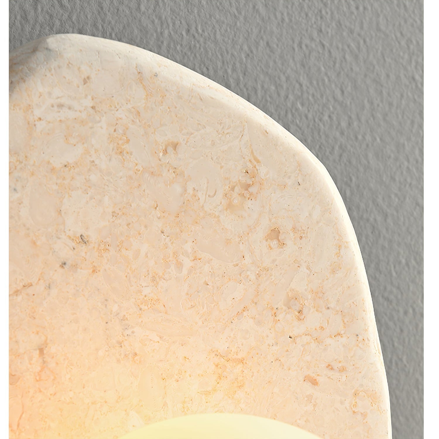 Pebble Rustic Marble Wall Light - Letslighting