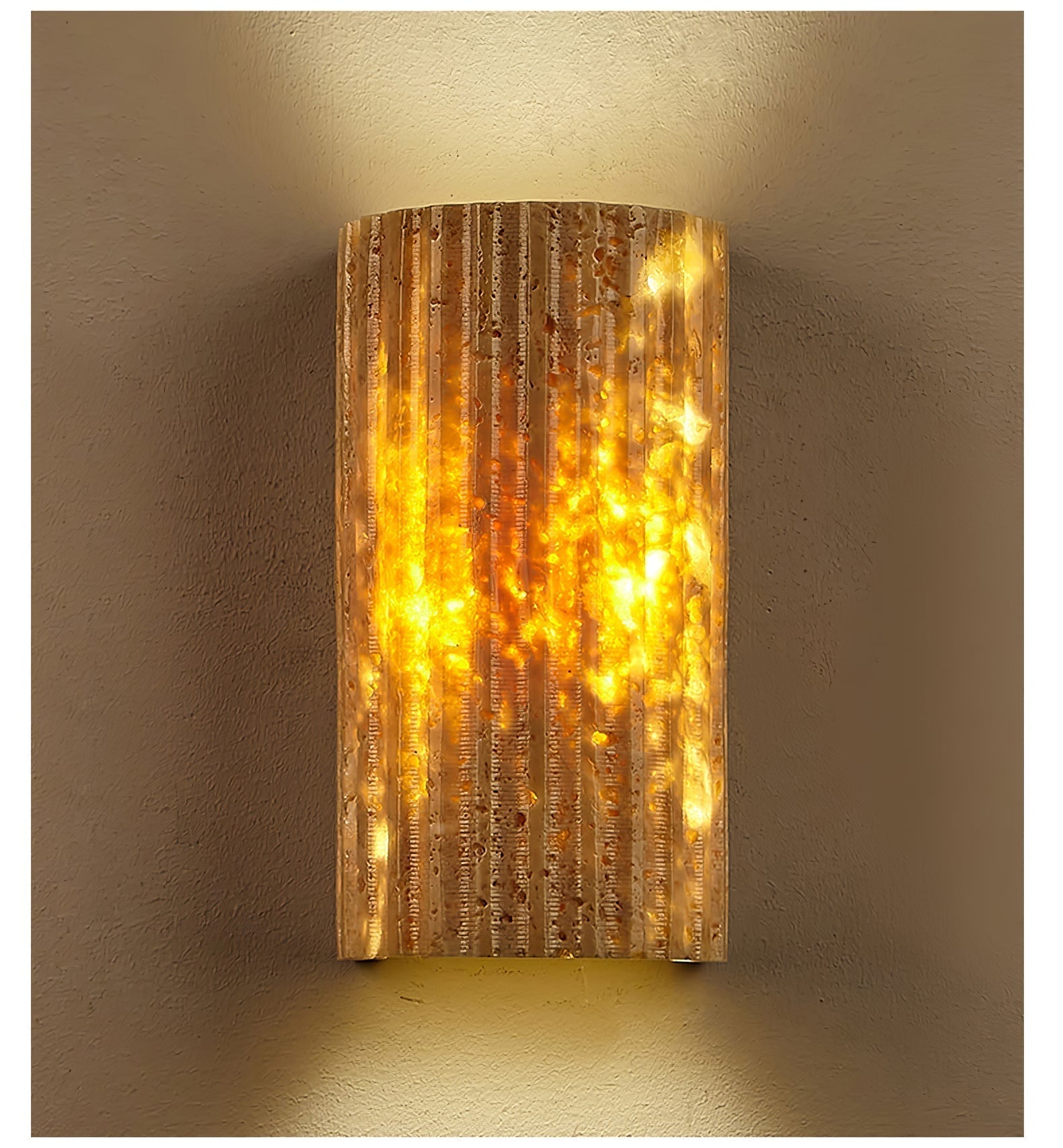 Sysilion Travertine Wall Light - Letslighting