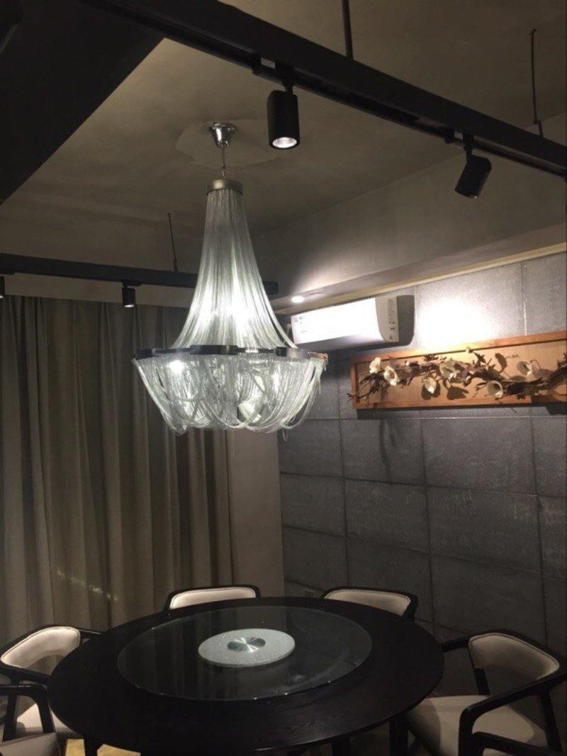 Solara Chandelier Tassel Aluminum Chain - Letslighting