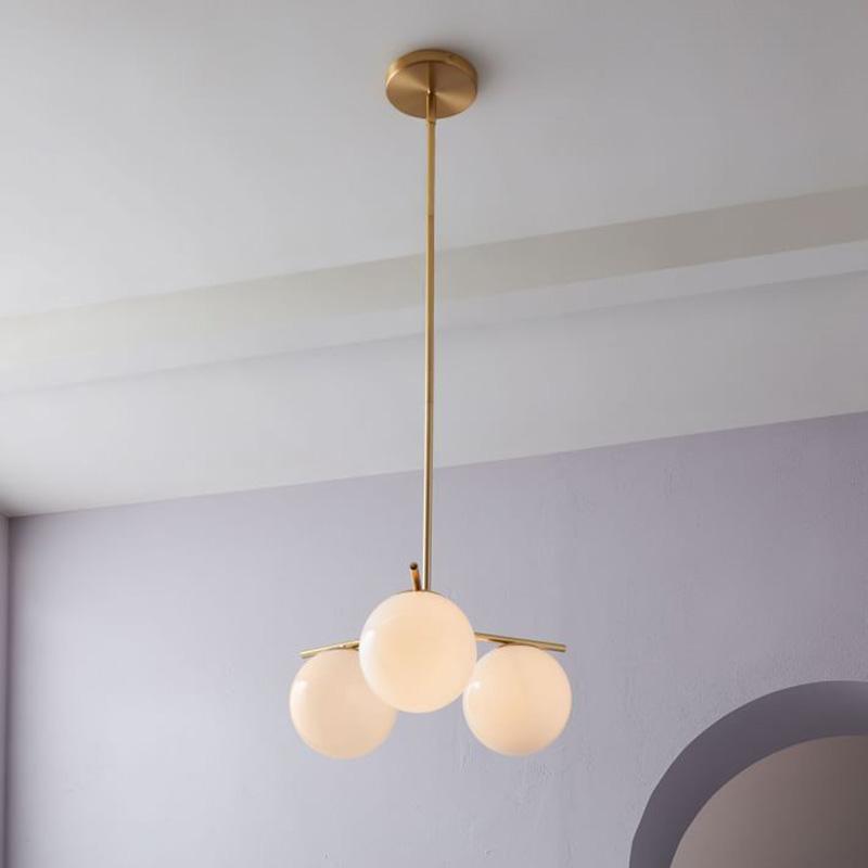 Sphere & Stem Chandelier - Letslighting