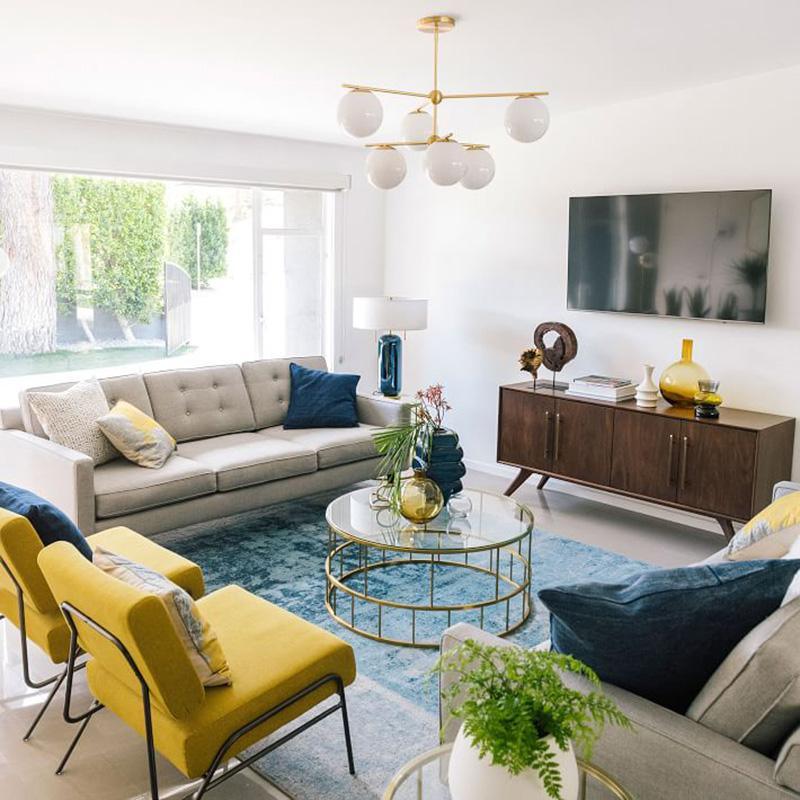 Sphere & Stem Chandelier - Letslighting