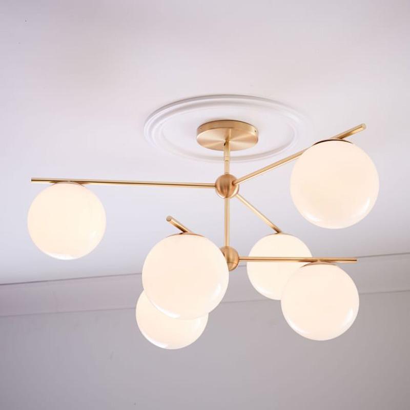 Sphere & Stem Chandelier - Letslighting