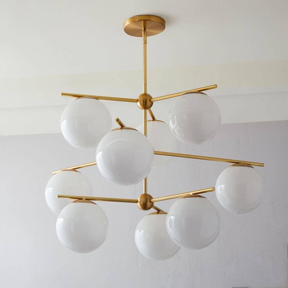 Sphere & Stem Chandelier - Letslighting